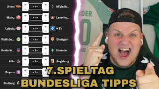 Bundesliga Tipps 7. Spieltag Meine Überraschungen & Klare Favoriten