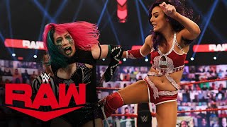 Charlotte Flair & Asuka Vs. Lacey Evans & Peyton Royce Raw, Feb. 15, 2021
