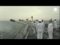 Russia and China military drill Russia and China military drill