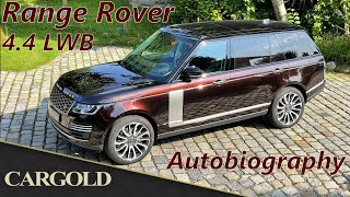 Land Rover Range Rover 4.4 Lwb, 2020, 1. Hand, 16.000 Km, Autobiography, Svo Premium Palette Red