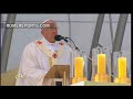 El Papa en la Misa con los jóvenes: "Vayan, sin miedo, para servir"