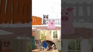 Animated Little Kitten Friends Adventure😸  #Funnycats #Animation #Kitty #Educationalvideo