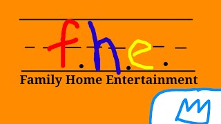F.h.e. Family Home Entertainment 1986 Logo Remake Blixer