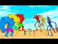 Rescue SUPERHEROES Team HULK COLOR vs Team SIREN HEAD COLOR : Returning from the Dead SECRET - FUNNY