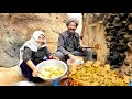 Old lovers turkish kibbeh in village | mediterranean food