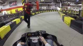 Pole Position Raceway Syracuse, NY "I hit wall hard @ 6:20 and then got Slammed"