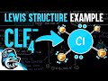 Lewis Structure Of ClF4- | Lewis Structures Example
