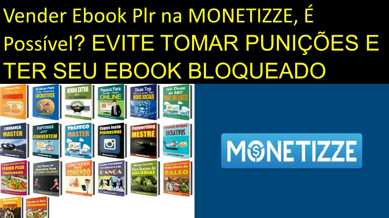 Vender Ebook Plr na Monetizze, É Possível?