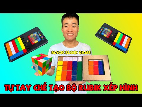 ACC - Chế Tạo Bộ Xếp Hình Rubik Magic Block Game.