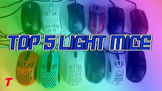Top 5 Light Mice 2021 - Best Lightweight Gaming Mice!