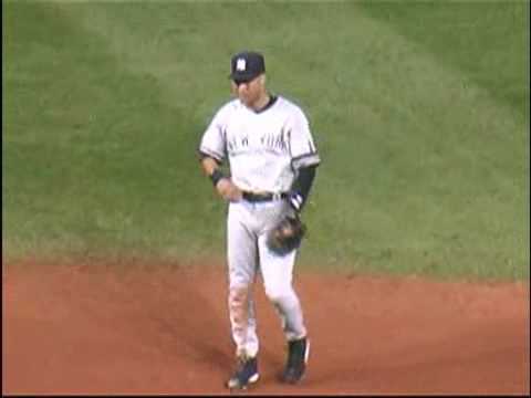 Indians v Yankees, Derek Jeter Bug Dancing in Game 2 of ALDS