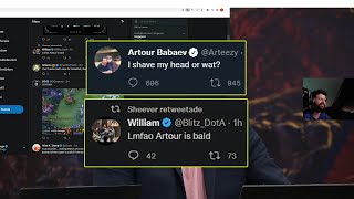Arteezy Shaved His Head? Gorgc & Ceb Thoughts On Mini Truesight Live Replays