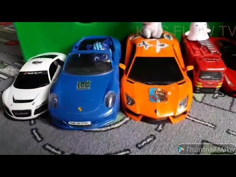 PJ MASK Cars Vehicles Auto Dump Truck ANIMALS Spiderman For Children Kids Nursery Rhymes Songs