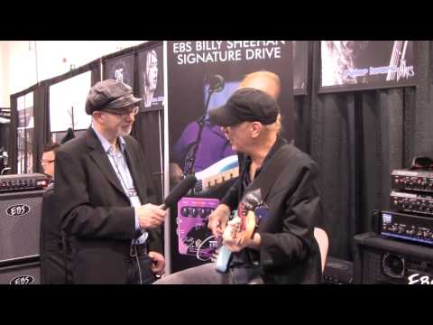 NAMM 2013: Billy Sheehan on his EBS Signature Drive Pedal