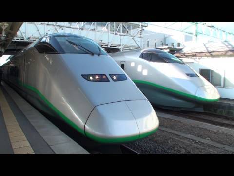 Yamagata Shinkansen â Super-Express TSUBASA â June 14 2008(2008/06/14) â JR East Japan Railway Company â Yonezawa station.