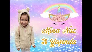 The memory  we prepared for Mina's birthday.MİNA NAZ'ın DOĞUM GÜNÜ VİDEOSU