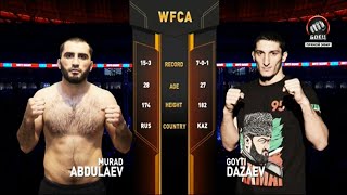 Мурад Абдулаев Vs. Гойти Дазаев Murad Abdulaev Vs. Goyti Dazaev Wfca 48