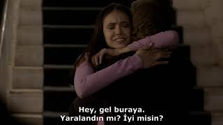 Elena Stefanın Kollarına Koşar - The Vampire Diaries - Vampir Günlükler 2X8