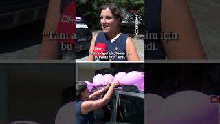 Kanseri Yenen Pelin Hemşire, Aracıyla Şehir Turu Atarak Kutlama Yaptı.