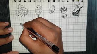 Doodle 100 Days Challenge- Day 8 Dstuds Arts