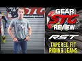 RST Tapered-Fit CE Denim Jeans Review from SportbikeTrackGear.com YouTube Video