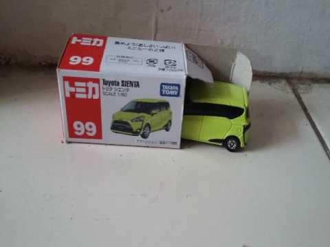 Tomica 99 Toyota Sienta Scale 1:60 Please subscribe my channel Today, we will introduce the 15 types ofPlease subscribe my channel Today, we will introduce the 15 types ofTomicaminicar. It is often mainly construction vehicles.