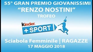 55° GPG Trofeo Kinder +Sport - II GIORNATA - ScF RAGAZZE 55° GPG Trofeo Kinder +Sport - II GIORNATA - ScF RAGAZZE