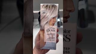 No More Orange Hair Loréal Toning Gloss Magic