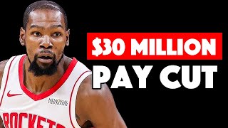 Kevin Durant Accepte Une Énorme Baisse De Salaire Pour Prolonger Son Contrat Avec Les Rockets...
