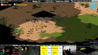 AoE 22 Random Hưng Nhổn, Tý vs HMN, VaneLove ngày 09-11-2017