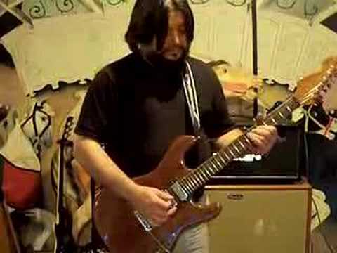 Johnny Tsak- One Piece Brazilian Mohogany Guitar