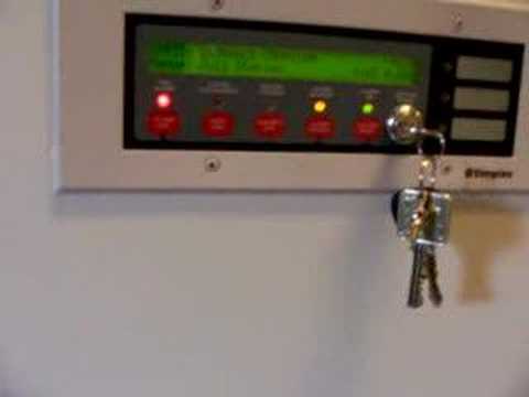 Simplex 4010 Fire Alarm Test & Reset - YouTube