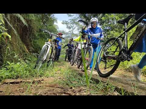 Gowes Gabungan Beberapa Komunitas ke Leuwi Buleud dan Curug Panganten di Tanjungsari  -Sadananya.