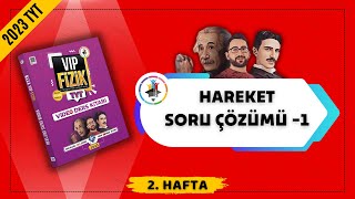 Hareket Soru Çözümü -1 | 2023 TYT Fizik KAMPI