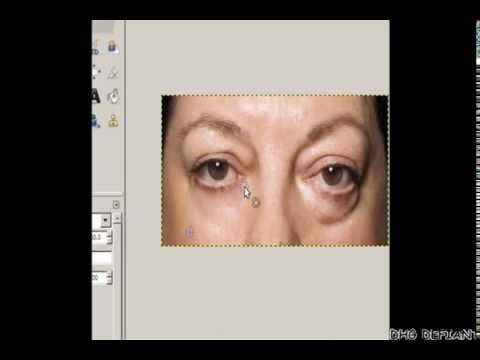 Manually Remove Red Eye Gimp