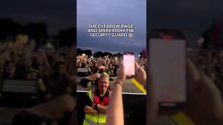 Charli Xcxs Performance Got This Security Guard Smirking