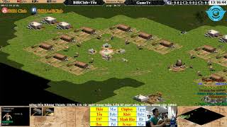 AoE 44 Random BiBiClub + Tễu vs GameTV ngày 16-10-2017