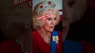 Queen Camilla Stuns In Burmese Ruby Tiara Catherine Princess Of Wales Strathmore Rose Tiara