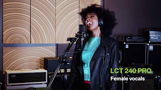 Recording female vocals with condenser microphone - LEWITT LCT 240 PRO