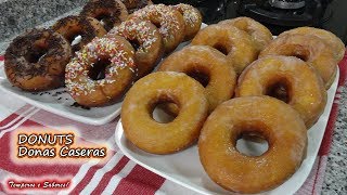 DONUTS Donas Caseras muy fáciles