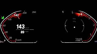 2019 Bmw 320D G20 190 Hp Acceleration 0-200 Kmh