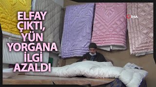 Yorgancılık Mesleğini 50 Yıldır Sürdürüyor