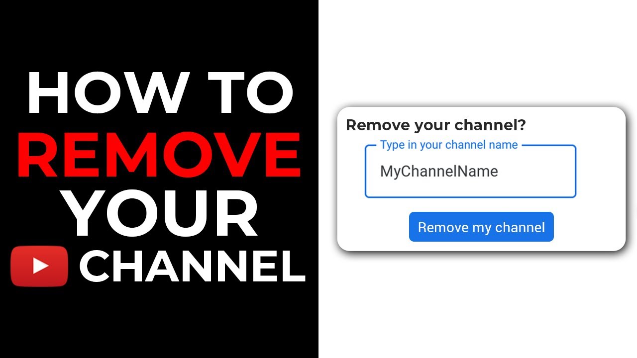 How to Remove YT Account Permanently How to Remove YT Account Permanently