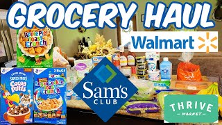 Sams Club Grocery Haul Walmart Haul Nicole Burgess Grocery Haul