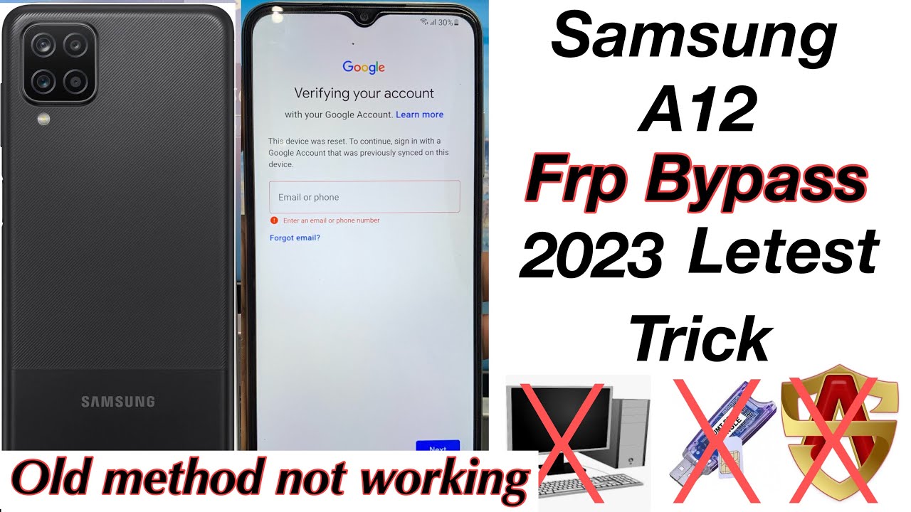 Samsung A12 Frp Bypass Without Pc | Without XShare Samsung A12 Frp Bypass Without Pc | Without XShare