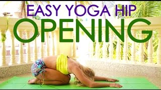 Easy Yoga Hip Opening Practice with Kino in Mysore, India