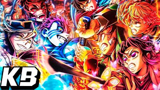 Tanjiro & Tomioka Vs Akaza Castillo Infinito Demon Slayer Kballero