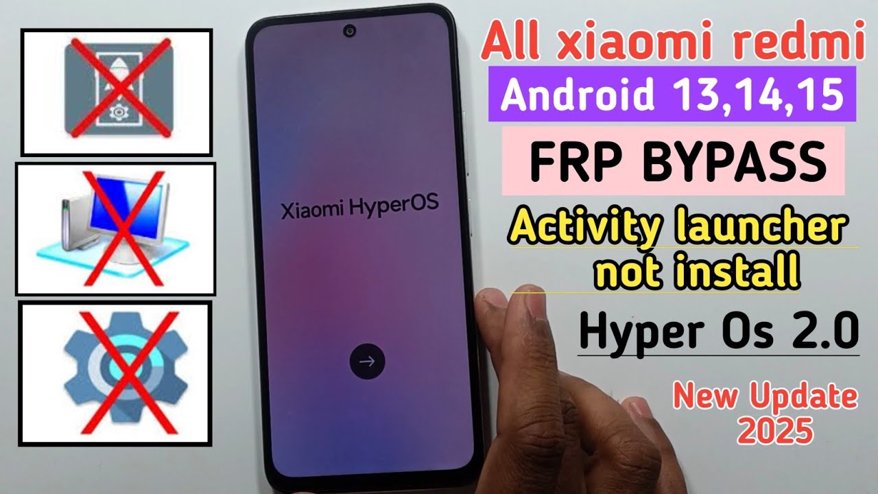 All Xiaomi Redmi 12/13/13c/14 HyperOS 2.0 Frp Bypass | All Xiaomi Redmi 12/13/13c/14 HyperOS 2.0 Frp Bypass |