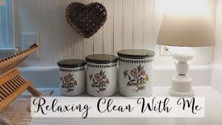 RELAXING MORNING CLEAN WITH ME | CLEANING MOTIVATION