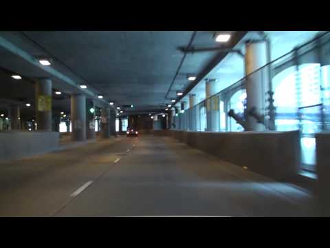 Lower Wacker Drive in Chicago in a Nissan 350Z Roadster top down fitted 